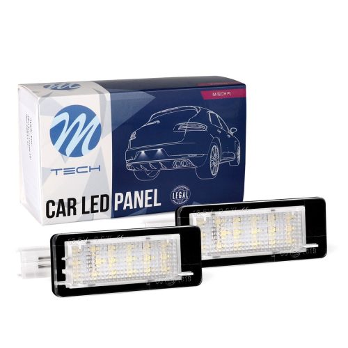 LED rendszámtábla világítás RENAULT Megane II 18SMD - CLP122